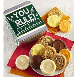 12 Cookies in Teacher's You Rule! Gift Tin
