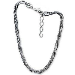 Weave of Life Sterling Silver Necklace