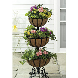 Three-Tiered Flower Basket