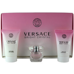 Versace Bright Crystal Mini EDT and Bath Gift Set