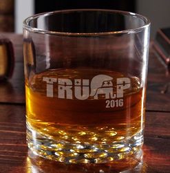 Trump 2016 Buckman Whiskey Glass