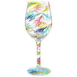 Beachy Dreams Wine Glass
