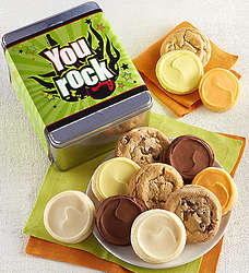 You Rock 12 Cookies Gift Tin