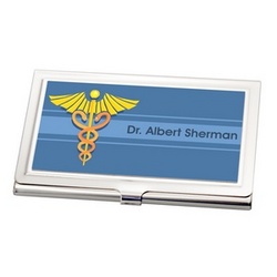 Personalized Medical Business Card Holder