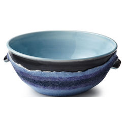Handcrafted Serving Bowl with Felt