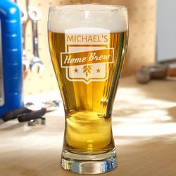 Home Brew Personalized Pilsner Glass