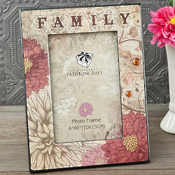 Family Floral Frames