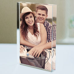 Couple's Custom Photo Acrylic Plaque