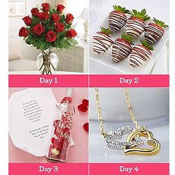 4 Days of Love and Romance Multi-Day Gifts