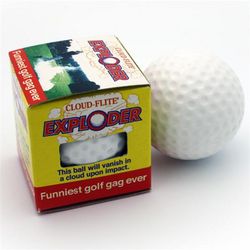 The Exploder Golf Ball