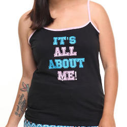 Women's It's All About Me Pajama Top and Shorts