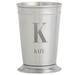 Personalized Stainless Steel Mint Julep Cup