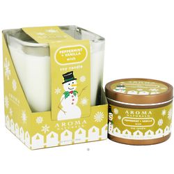 Soy Vegepure Peppermint and Vanilla Eco-Candles