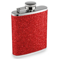 Mini Red Razzle Dazzle Hip Flask
