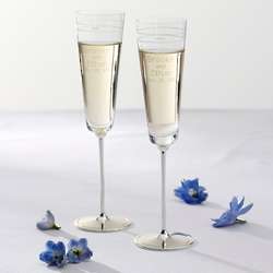 New York Darling Point Champagne Flutes