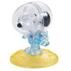 Snoopy Astronaut 3D Crystal Puzzle