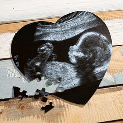 Miracle in the Making Personalized Baby Sonogram Photo Puzzle
