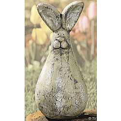 Weathered Bunny Figurine