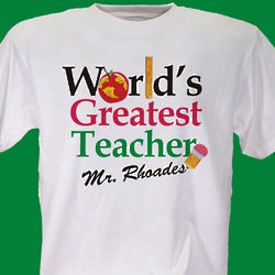 World's Greatest Teacher T-Shirt