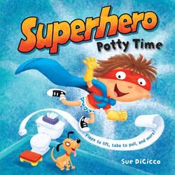 Superhero Potty Time Board Book