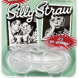 3 Silly Straw Glasses