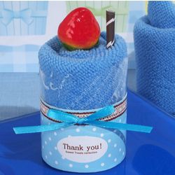 Blueberry Cupcake Towel Favor