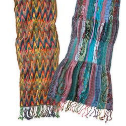 Women's Tapestry Wrap Scarf
