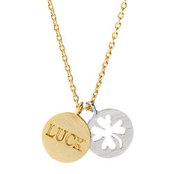 Mixed Metals Luck Necklace