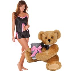 Teddy Bear with Teddy Lingerie