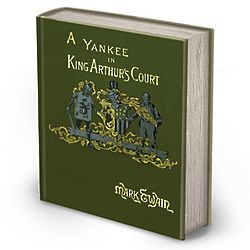 First Edition Replica of Mark Twain's "A Connecticut Yankee" Book