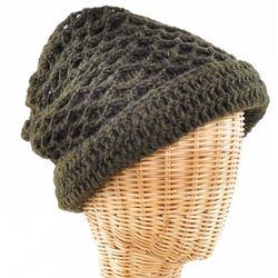 Crochet Net Hat