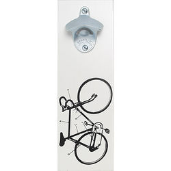 Wall Mounted Bicycle Bottle Opener