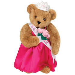 World's Best Mom Teddy Bear with Pink Roses
