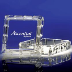 Personalized Sentiments Crystal Trinket Box