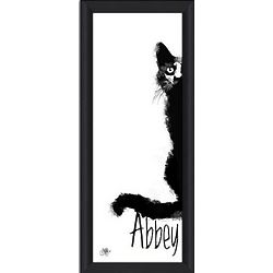 Personalized Cat Framed Print