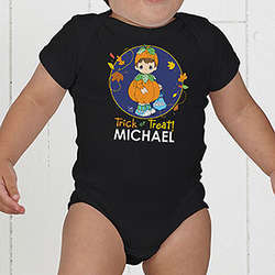 Personalized Halloween Baby Bodysuit