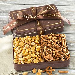 Father's Day Deluxe Nut and Snacks Gift Tin