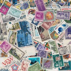 100 USA Collectible Postage Stamps
