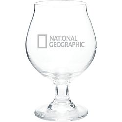 National Geographic Belgium Beer Glass