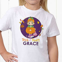 Personalized Halloween Youth T-Shirt
