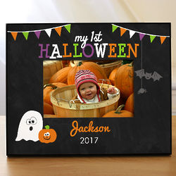 Personalized My First Halloween Photo Frame