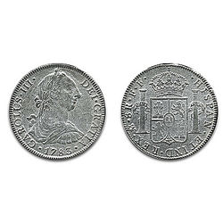 Spanish 2 Reales Silver Coin Recovered From El Cazador Shipwreck