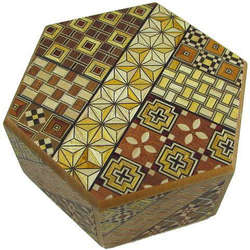 Hexagon Japanese Puzzle Box