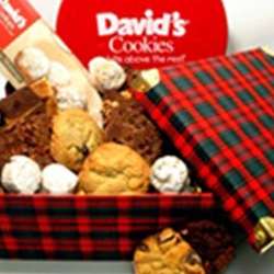 Plaid Christmas Cookie Gift Box