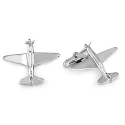 Aviator Collection Sterling Silver Cufflinks