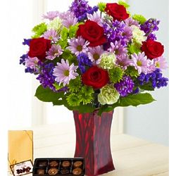 It's All About You Bouquet with Chocolates