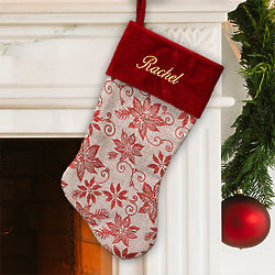 Personalized Festive Classic Christmas Stocking