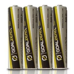 4 Goal Zero Rechargeable AAA Batteries