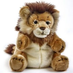 Lion Plush Hand Puppet Toy