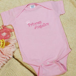 Personalized Princess Infant Creeper